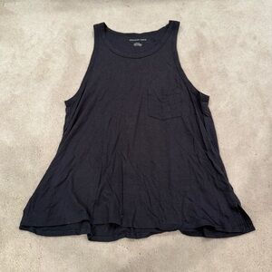 American Eagle Women's Navy Tank Top